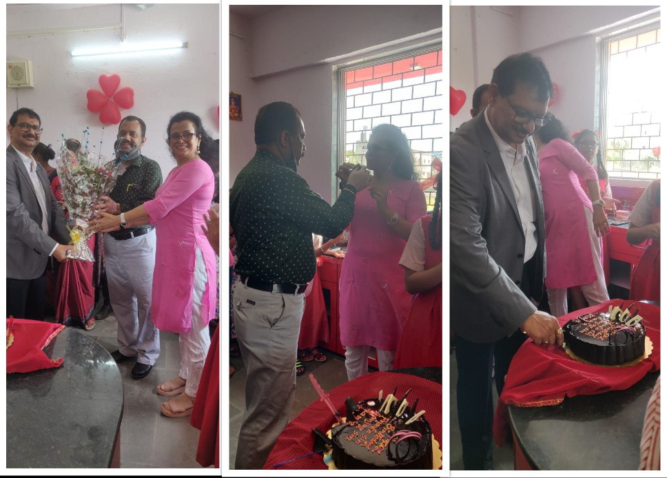 Der Schulleiter hat Geburtstag