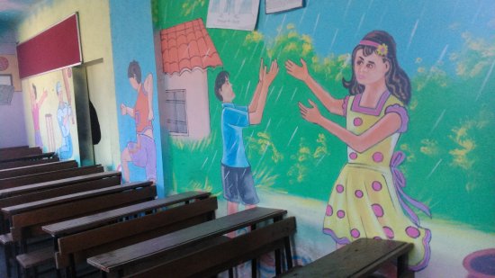 Schön gestaltete Klassenräume